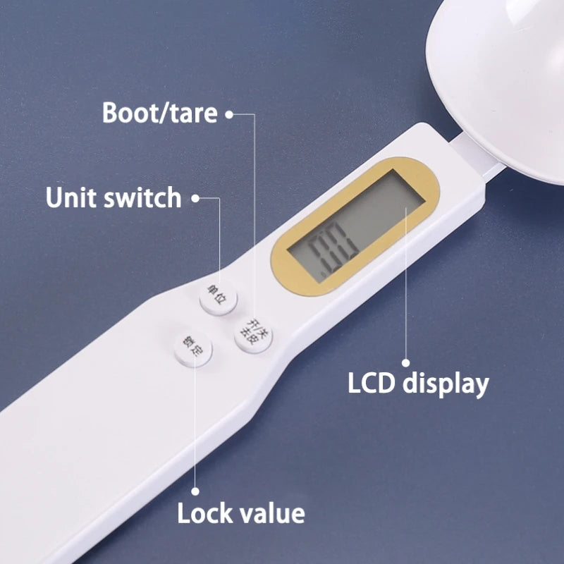 Colher Digital de Medição com Display LCD